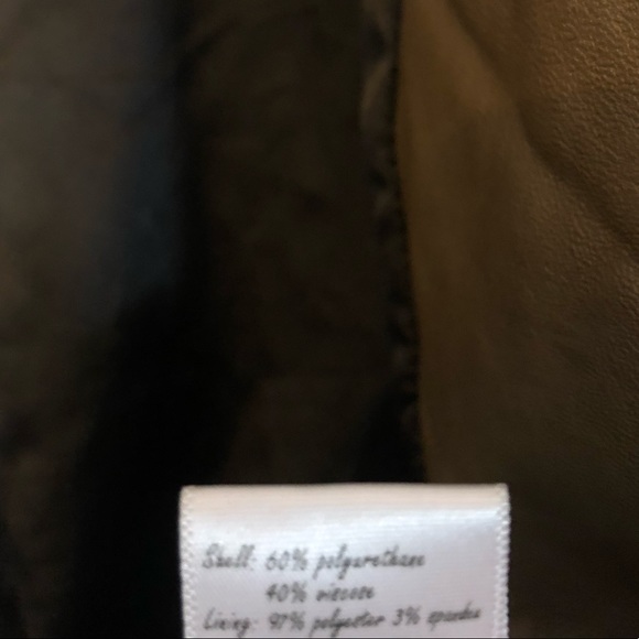 Blank NYC two toned vegan leather jacket. - Picture 8 of 8